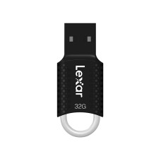 Lexar JumpDrive V40 32GB USB 2.0 Flash Drive, Black (LJDV40-32GABVNA)
